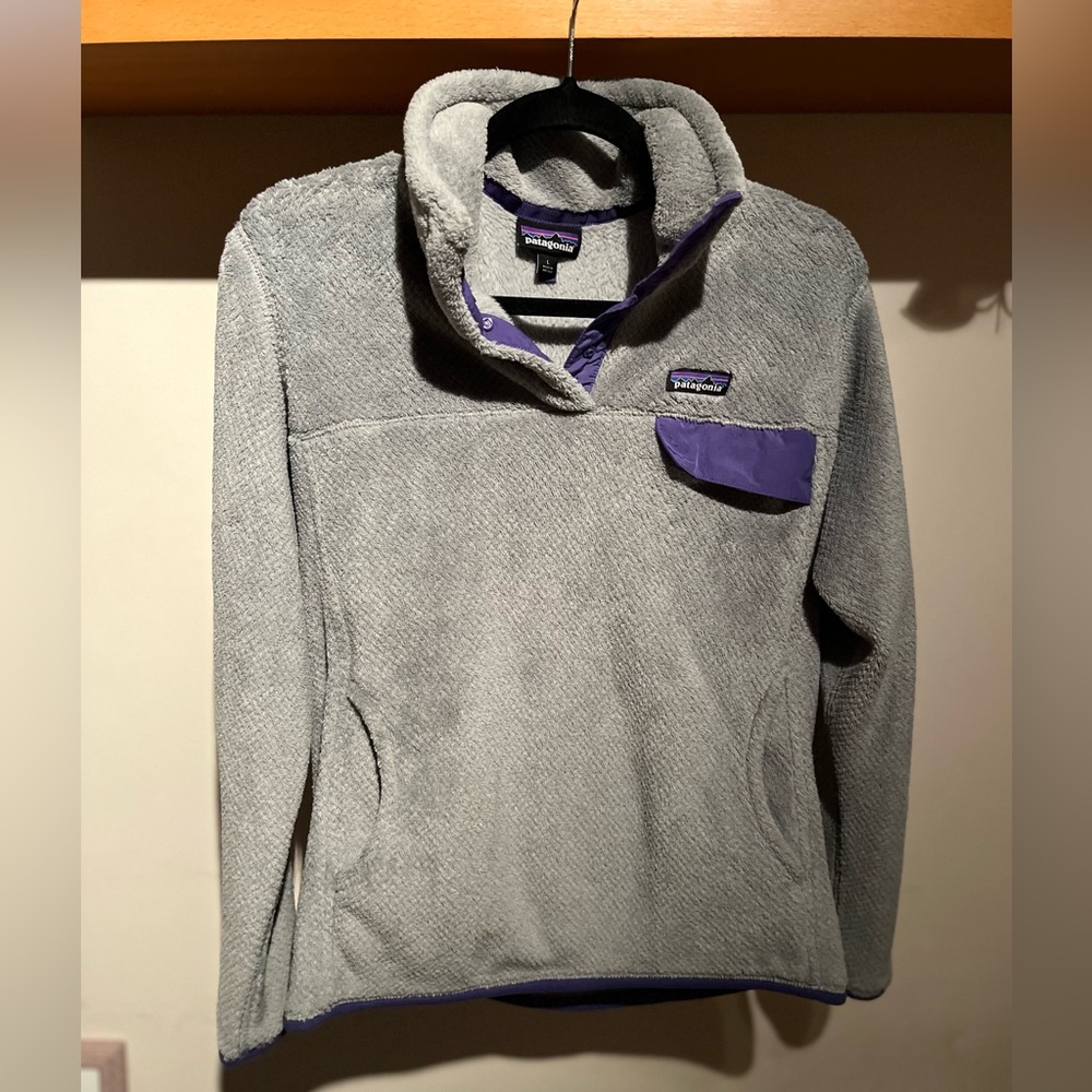 Patagonia Synchilla Re-Tool large gray
